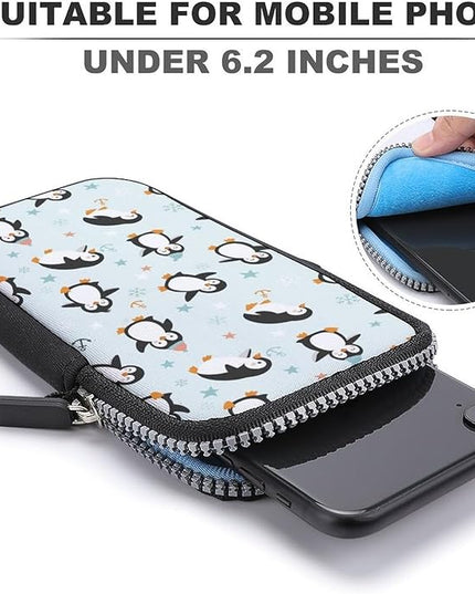 Small Crossbody Bags for Men, Cool Lightweight Sling Phone Pouch, Slim Cell Phone Purses
