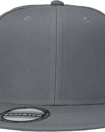 Classic Snapback Hat Cap Hip Hop Style Flat Bill Blank Solid Color Adjustable Size