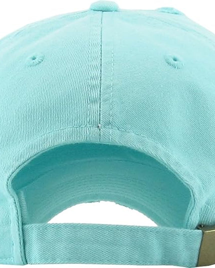 KBETHOS Vintage Washed Distressed Cotton Dad Hat Baseball Cap Adjustable Polo Trucker Unisex Style Headwear
