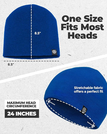 Original Beanie Cap - Soft Knit Beanie Hat - Warm and Durable