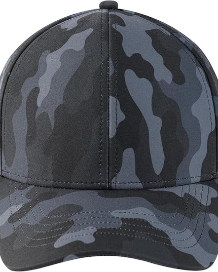 VOBOOM Men Quick Dry Baseball Cap Laser Cut Mesh Ball Curved Brim Snapback Hat