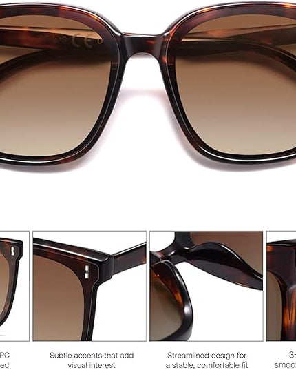 SOJOS Sunglasses for Women Men Vintage Style Shades SJ2157