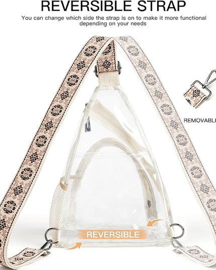 7L Sling Bag For Women Men Backpack Fanny Pack Crossbody Chest Travel Shoulder Belt Bags Purse Handbag PU Leather