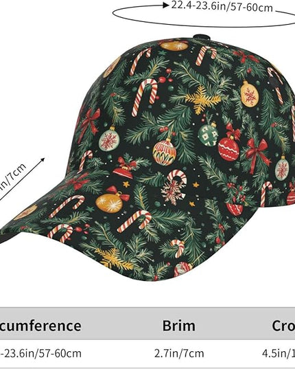 St. Patrick's Day Baseball Cap for Men Women Flower Print Sport Outdoor Travel Trucker Hat Sun Protection Dad Hats