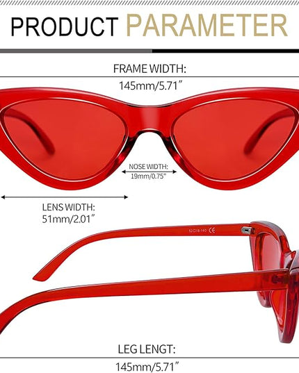 Joopin Polarized Cat Eye Sunglasses for Women Vintage Cateye Sun Glasses UV400 Protection