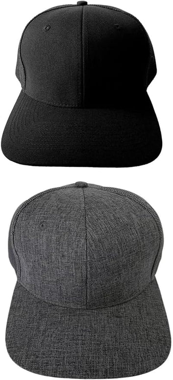 CYGTE XXL Plus Size Trucker Hat Snapback Baseball Cap- Big Head Fit Up to Size 8 Men's Mesh-Back Ball Cap