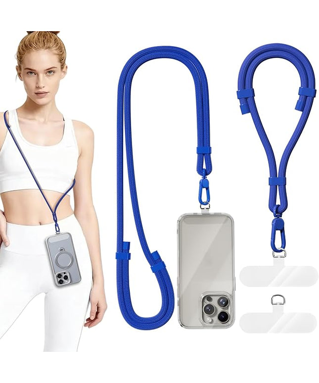 4 Pack Phone Lanyard & Wrist Strap, Cell Phone Lanyard for Around The Neck Adjustable Phone Strap for Most Smartphones
