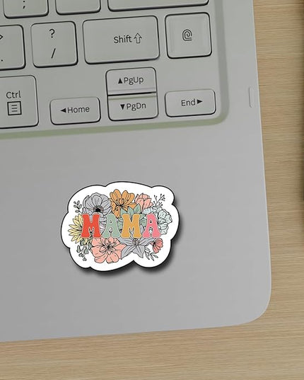 (3Pcs) Mama Sticker, Decal Gifts Mom Decorate Books Laptop Phone Water Bottles Kindles Stickers Tumbler Sticker Waterproof Vinyl Decorate Sticker 3" Inch