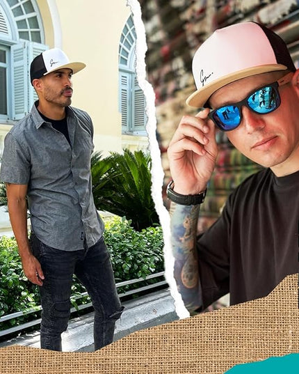 Grace Folly Trucker Hat for Men & Women. Snapback Mesh Caps