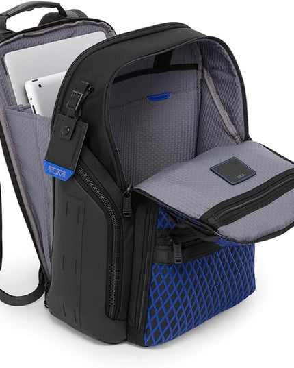 TUMI - Alpha Bravo Search Backpack - Laptop Backpack for Men & Women - Backpack for Work & Travel - 17.0" X 14.0" X 8.3" - Electric Blue