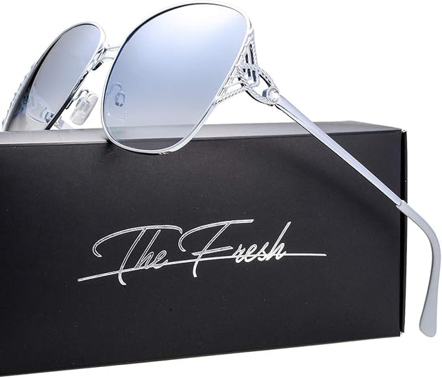 The Fresh Classic Crystal Elegant Women Beauty Design Sunglasses Gift Box