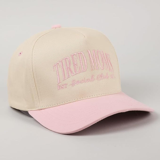 MIRMARU Two-Tone Vintage Canvas Trucker Hats for Men & Women, Adjustable Size Baseball Caps with Trendy Embroidered Design
