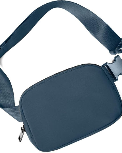 Belt Bag for Women Fanny Pack Crossbody Bags for Women Fashion Waist Packs with Adjustable Strap Gifts for Women Men (Navy)