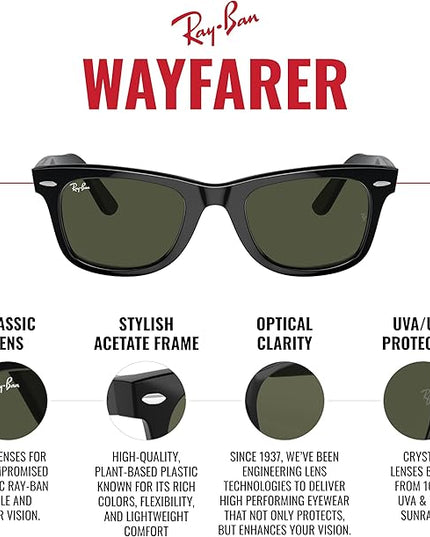Ray-Ban RB2140 Original Wayfarer Square Sunglasses