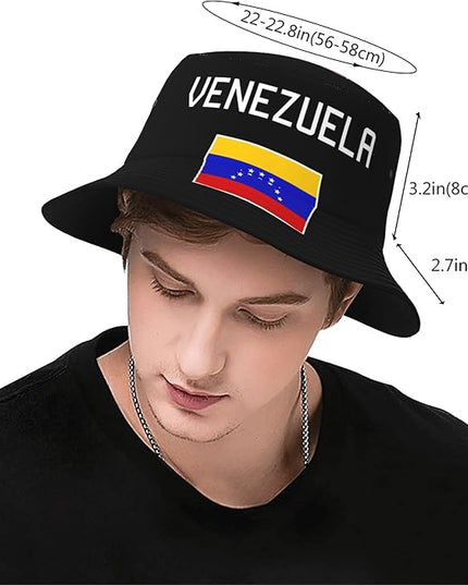 Funny Flag Bucket Hat for Men Women, Fisherman Hats Packable Fashion Sun Cap for Travel Outdoor Beach Boys Girls