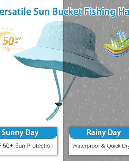 Cooling Sun Bucket Hat for Men Women Fishing Beach Safari Hats for Golf Hiking Hunting Outdoor UPF 50+