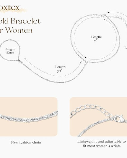 Gold Bracelets Set for Women Stack, Dainty Thick Bracelets Stack for Women Trendy, Simple Thin Gold Plated Cuff Stackable Bracelets With Beaded Cuban Paperclip Snake Rope Bangle Hand Chain Jewelry Gifts for Women Non Tainish