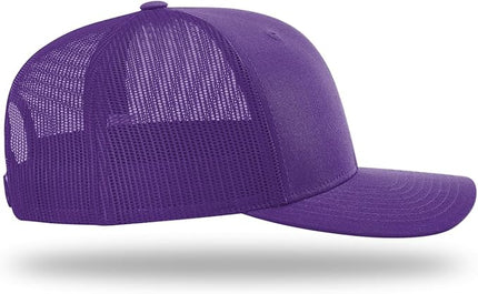 Richardson 112 Trucker Hat - Premium Adjustable Snapback Hat - Structured Six Panel Richardson Blank Caps