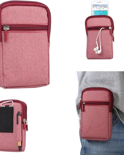 Universal Cell Phone Purse Multipurpose Waist Pack Bag for Outdoor Sports Moblie Phone Carrying Cases Belt Bag Pouch for iPhone X/8/7/6/6S Plus Samsung Galaxy Series Phones Under 6.3'' from WaitingU