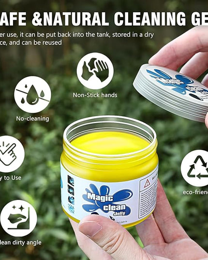 DNA MOTORING Car Cleaning Gels Auto Detailing Tools Cleaning Putty Car Interior Cleaner, Car Jelly Cleaner, Keyboard Cleaner, Car Cleaning Supplies Car Gifts for Men Women, TOOLS-00256