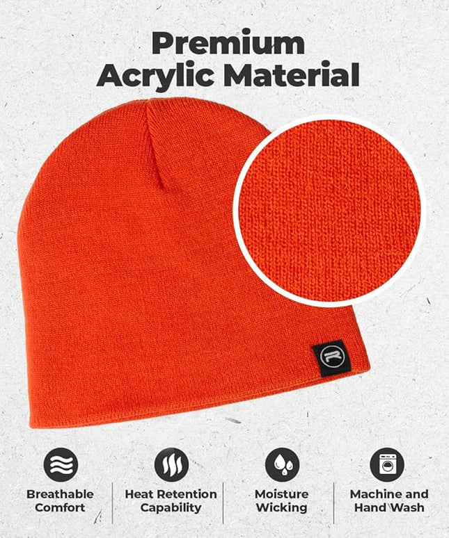 Original Beanie Cap - Soft Knit Beanie Hat - Warm and Durable
