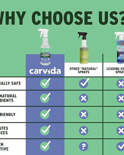 Interior Cleaner, All-Purpose Car Cleaning Spray, Natural Grapefruit Scent, 16oz