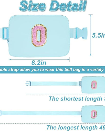 Uygafly Birthday Gifts for 4 5 6 7 8 9 10 11 12 13 Year Old Girls,Graduation Gifts for Teens Kids Daughter Sister Her,Fanny Pack Crossbody Bag Belt Bag Cute Trendy Stuff | Blue,O