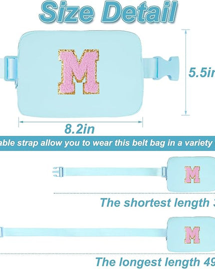 Uygafly Gifts for Mom,Mothers Day Gifts for Mom,Mom Birthday Gifts - Fanny Pack Crossbody Bag Belt Bag Cute Trendy Stuff | Blue,M