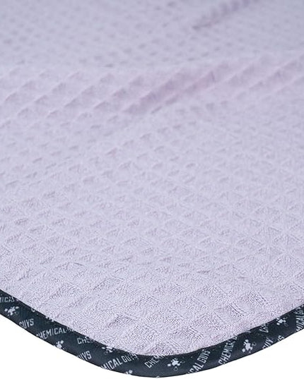 Chemical Guys Waffle Weave for Home & Auto Glass, Windows, Mirrors & More, Lavender (25 in. x 36 in.) 3-Pack