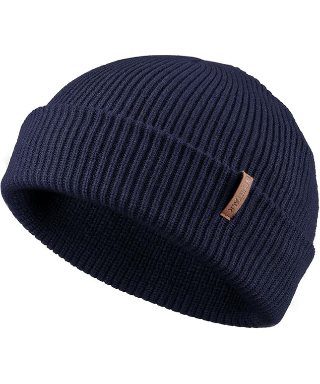 FURTALK Fisherman Beanie for Men Women 2 Styles Cuffless or Cuffed Knitted Unisex Winter Hat Outdoor All-Day Warmth