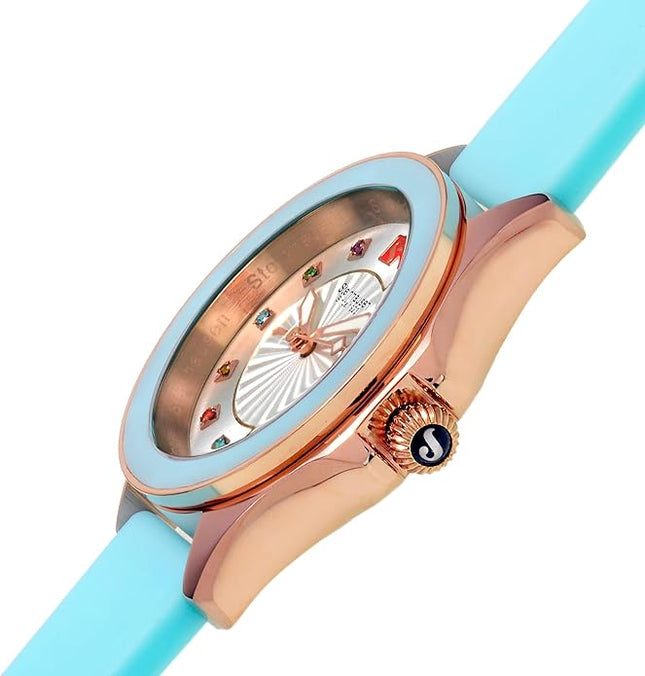 Steinhausen Arbon Collection Stainless Steel Silicone Interchangable Band Women's Watch