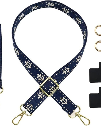 Adjustable 1" Width Phone Crossbody Lanyard and Wristlet Strap - Gift For The Lover In Your Life