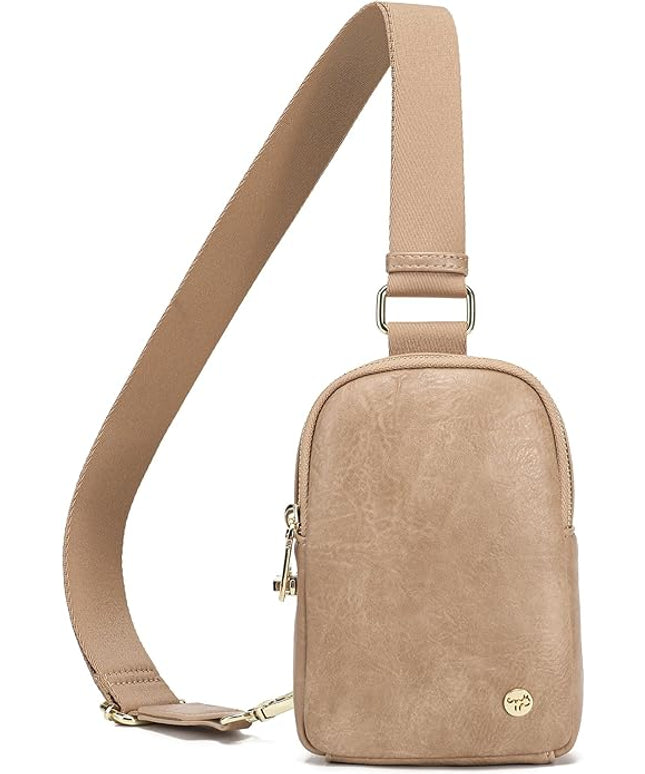 INICAT Small Anti Theft Crossbody Bags Women Valentine's Day Gifts, Vegan Leather Sling Cross Body Purse Travel Essentials