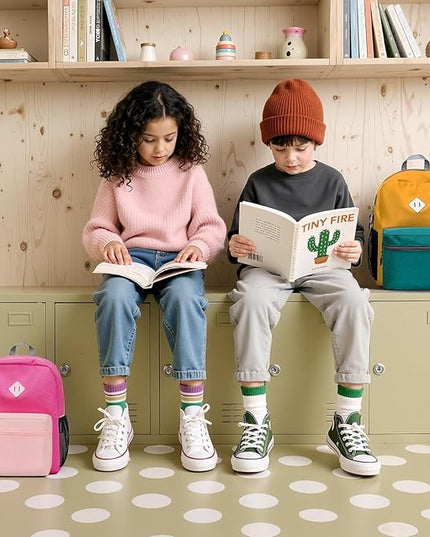 STEAMEDBUN Kids Backpack Boy 4-6, Boys Backpack for Elementary Kindergarten School - 15inch