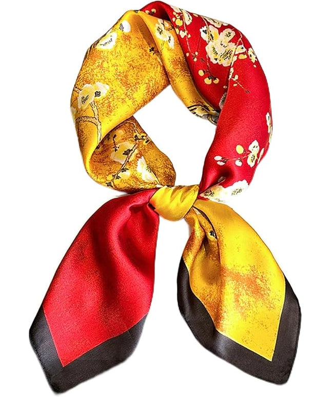 Satin Bandanas Head Scarf For Women Hair Scarves Accessories Lightweight Fashion Wrap Neck Silk Sleeping Headscarf