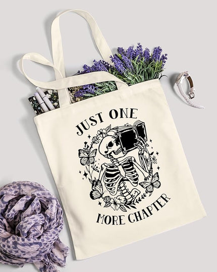 AUSVKAI Canvas Tote Bag for Women, Aesthetic Cute Grocery Grocery Reusable Cotton Gift Bag for Shooping Beach Trendy Gifts