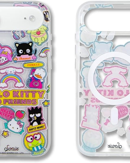 Sonix x Sanrio Case for iPhone 17 Air | Compatible with MagSafe | 10ft Drop Tested | Hello Kitty and Friends Stickers