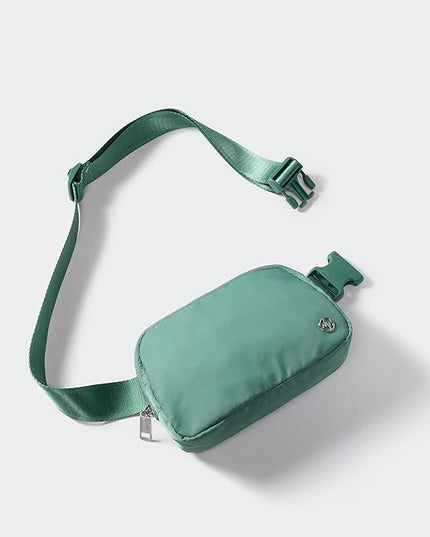 Pander Everywhere Belt Bag for Women, Fashion Waist Packs, Crossbody Bags with Adjustable Strap (Eucalyptus Green).