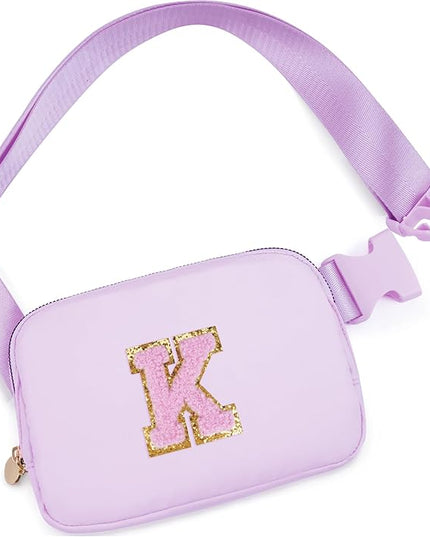 Uygafly Birthday Gifts for 6 7 8 9 10 11 12 13 Year Old Girls,Fanny Pack Belt Bag Crossbody Bags for Women Girls Kids,Fashion Waist Packs Cute Teen Trendy Stuff Travel Essentials | Lavender,K