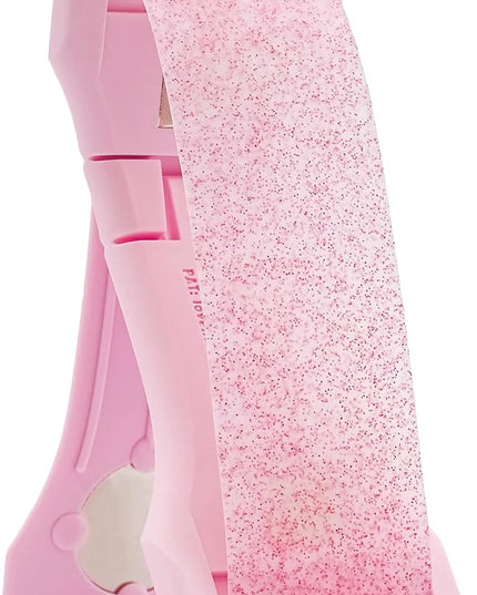 LOVEHANDLE PRO Premium Phone Grip - Silicone Phone Strap - Magnetic Phone Mount and Kickstand for Smartphone and Tablet - Pink Diamond Glitter Silicone