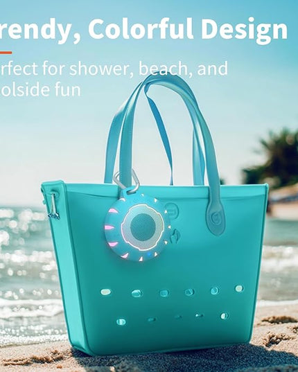 HEYSONG Waterproof Shower Bluetooth Speaker, Durable & Portable with Clear Sound, Ideal for Shower, Pool, Beach & Kayaking – Great Gift for Girls, Women & Men