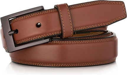 Marino’s Premium Belt Men, Genuine Leather Dress Belt for Men, Casual Mens Belt in Gift Box