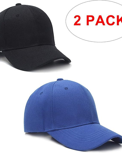 PFFY 2 Packs Baseball Cap Golf Dad Hat for Men and Women