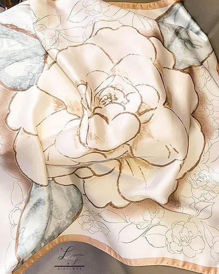 Satin Bandanas Head Scarf For Women Hair Scarves Accessories Lightweight Fashion Wrap Neck Silk Sleeping Headscarf