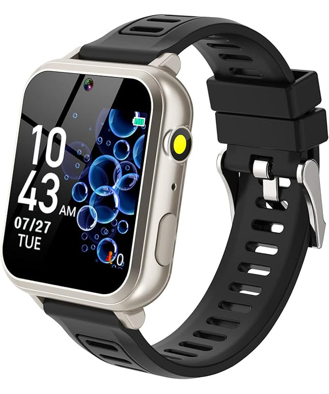 Phyulls Smart Watch for Kids with 39 Puzzle Games Camera Video Recorder Music Alarm Calculator Calendar Flashlight Pedometer Birthday Gift for 3-12 Year Old Boys and Girls