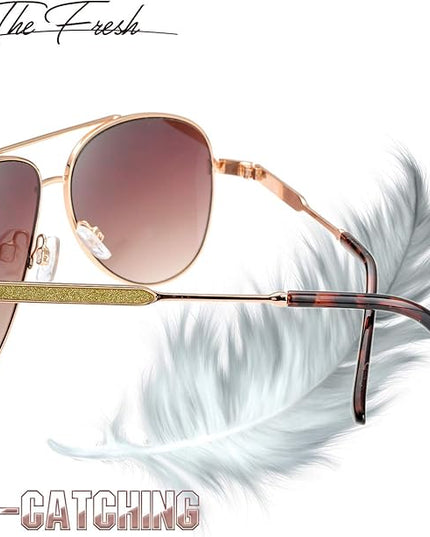 The Fresh Classic Crystal Elegant Women Beauty Design Sunglasses Gift Box