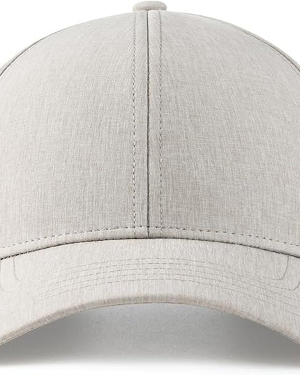 VOBOOM Men Snapback Trucker Hat, Baseball Cap for Breathable Side Laser Cut Holes