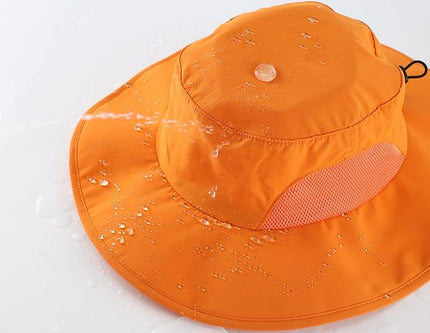 Home Prefer UPF50+ Mens Sun Hat Wide Brim Fishing Hat for Men UV Protection Womens Beach Bucket Hat for Golf Hiking Gardening