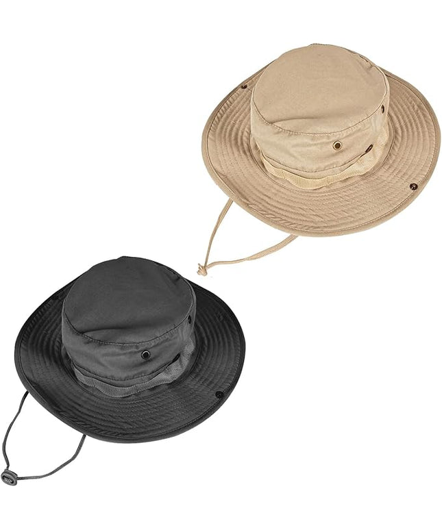 Sun Hats for Men Women Bucket Hat UPF 50+ Boonie Hat Foldable UV Protection Hiking Beach Fishing Summer Safari