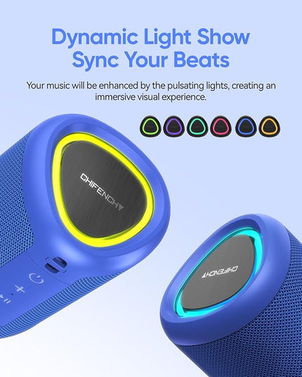 Portable Bluetooth Speaker Valentines Gifts For Him: Powerful Crystal Clear Sound/Romantic Light/IPX5 Waterproof/All Day Playtime/BT 5.3/TWS Paring,Small Wireless Speaker for Outdoor|Travel|Date Night